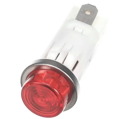 LIGHT, IND. 28V RED, ROUND